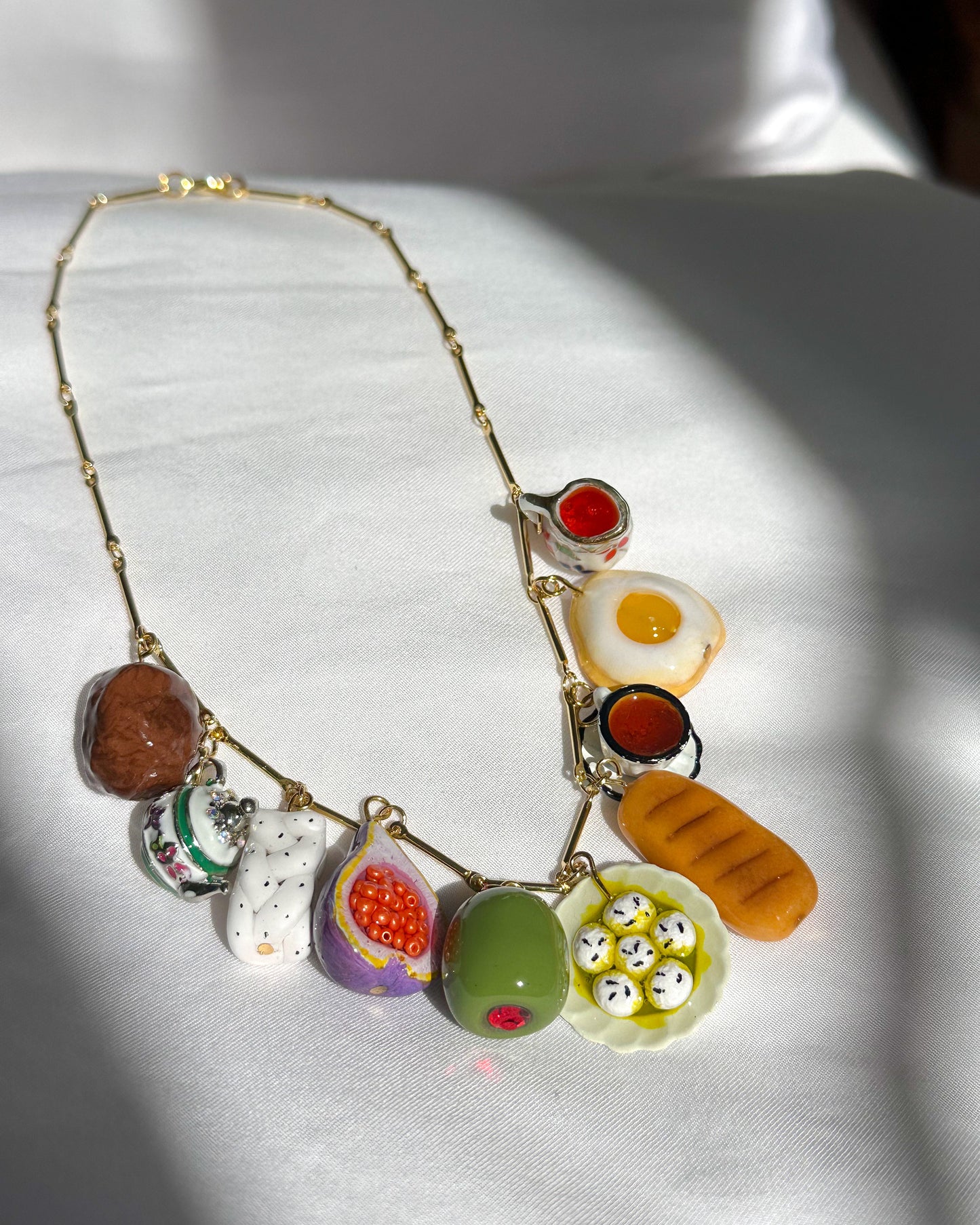 The Arabic Breakfast Necklace