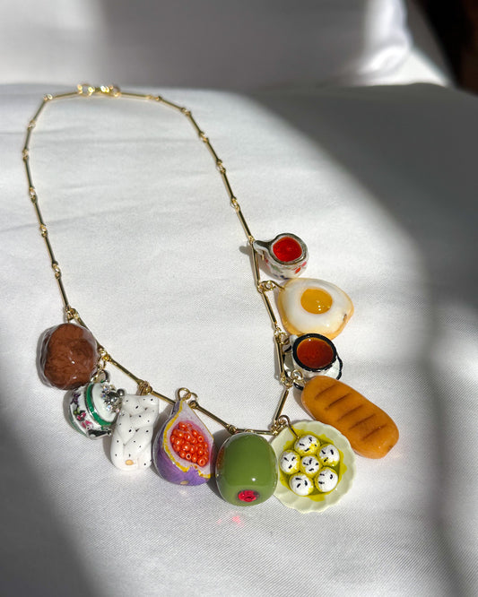 The Arabic Breakfast Necklace