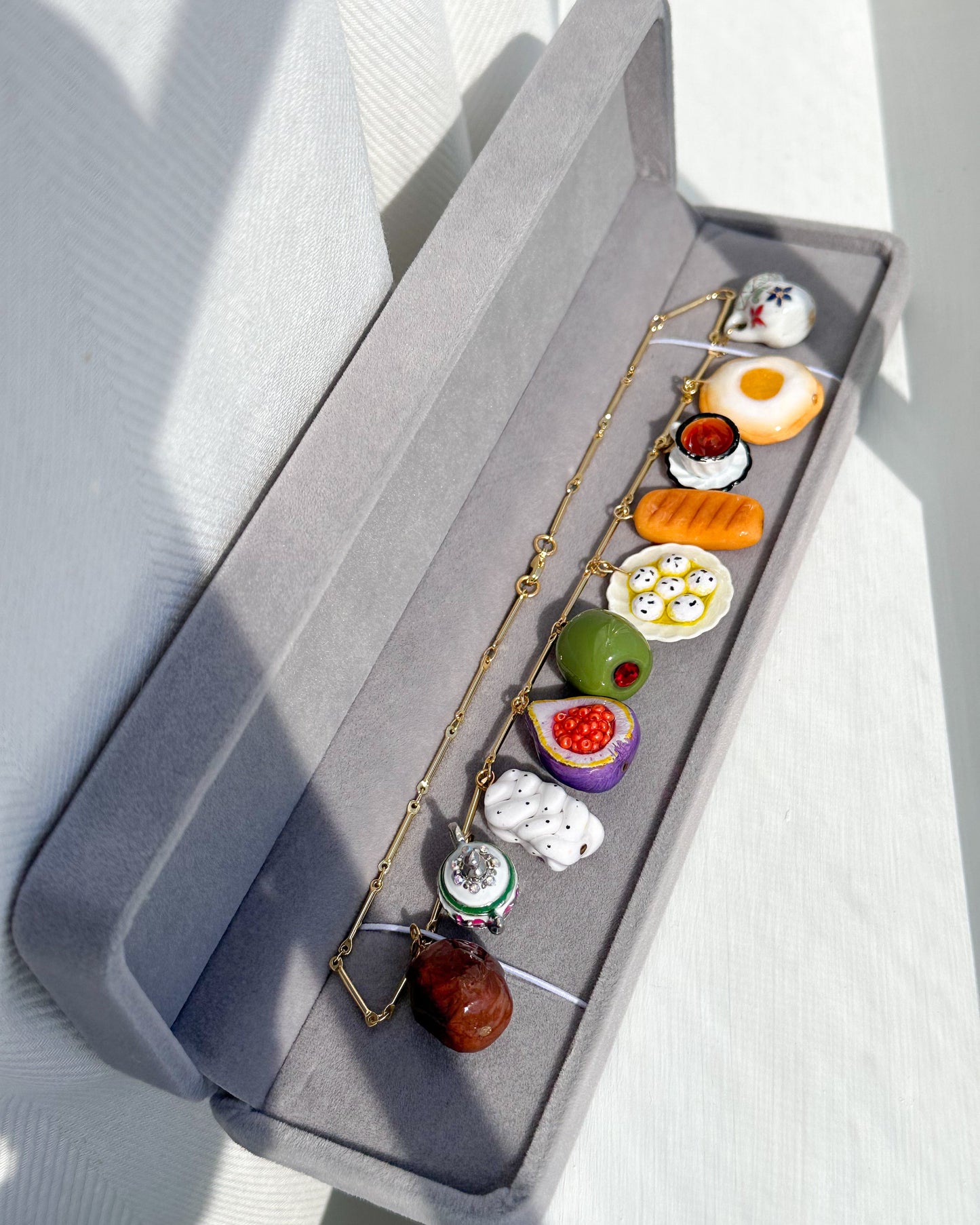 The Arabic Breakfast Necklace