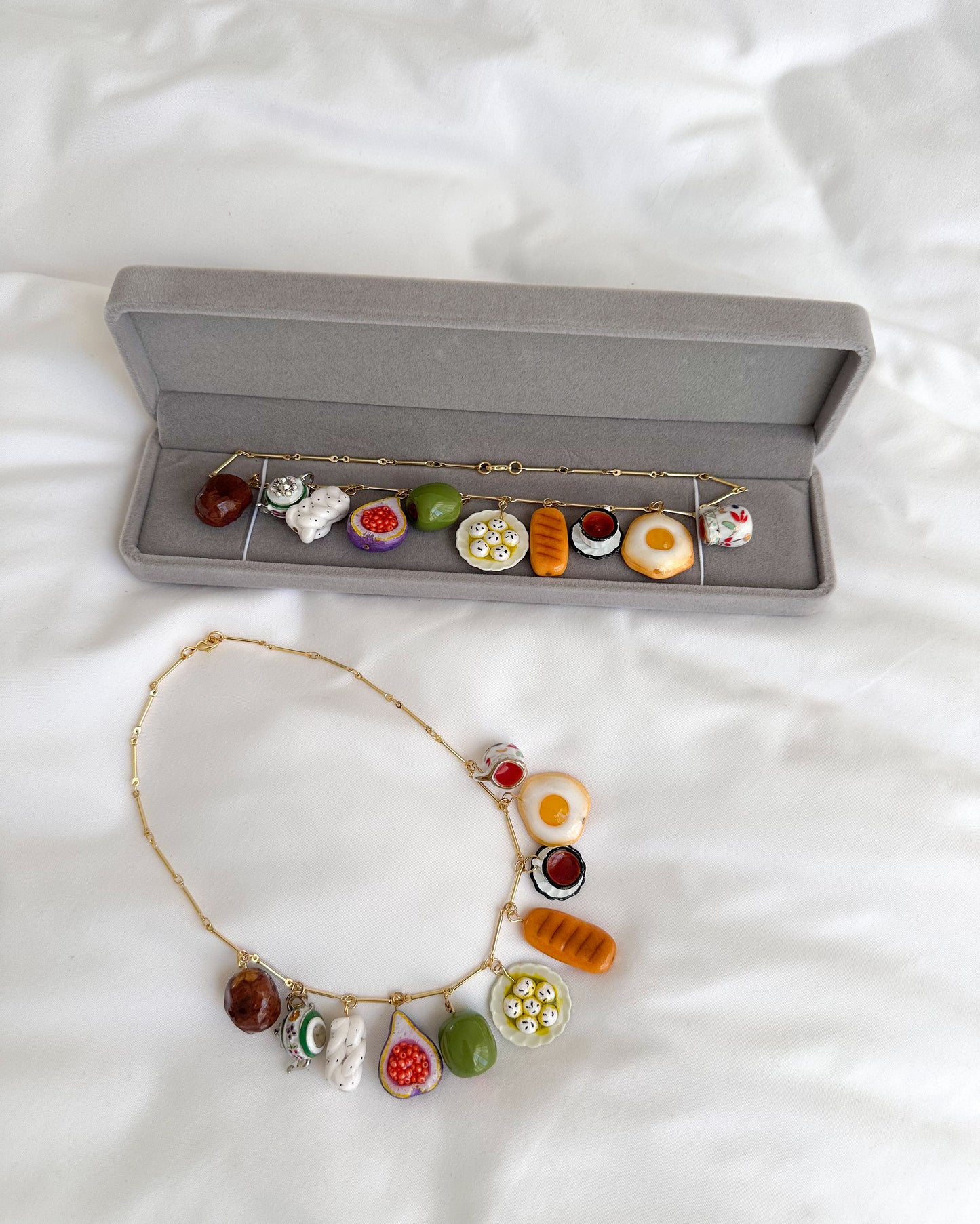 The Arabic Breakfast Necklace