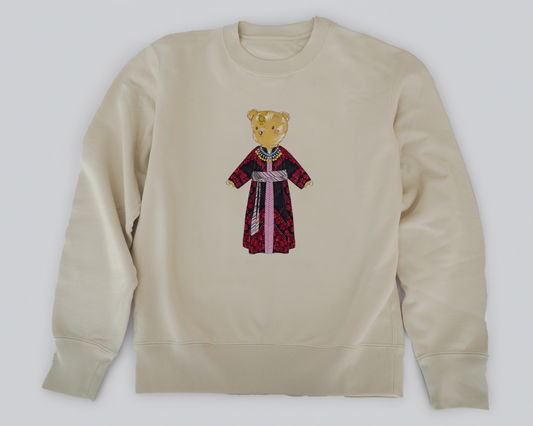 Cream Syrian Thobe Crewneck